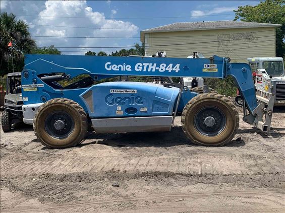 2013 Genie GTH-844 Rough Terrain Forklift