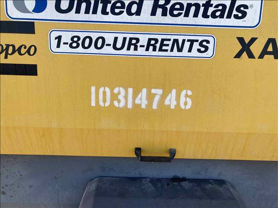 2014 Atlas Copco XAS400 Air Compressor
