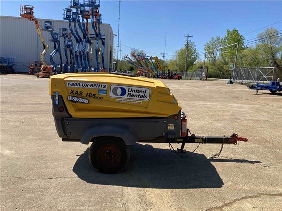 2014 Atlas Copco XAS185JD Air Compressor
