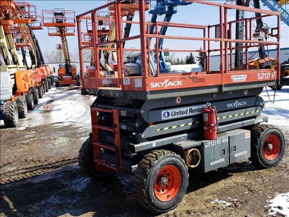 2014 Skyjack SJ7127RT Scissor Lift