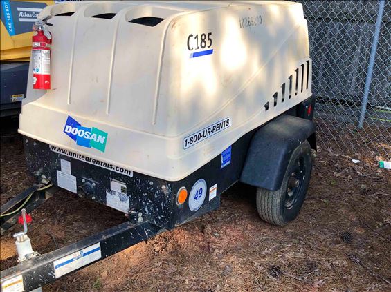 2014 Doosan C185WKU-T4I Air Compressor
