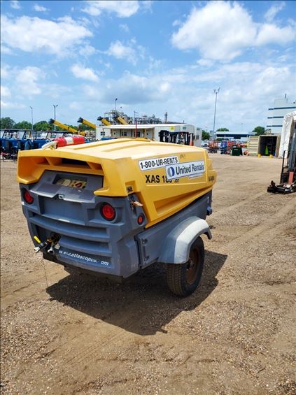 2014 Atlas Copco XAS185JD Air Compressor