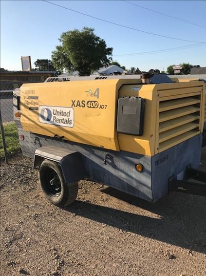2013 Atlas Copco XAS400JD Air Compressor