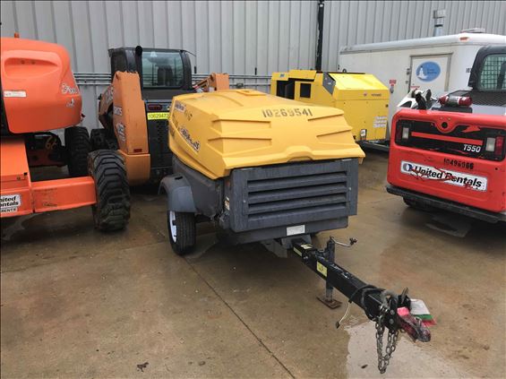 2014 Atlas Copco XAS185JD Air Compressor