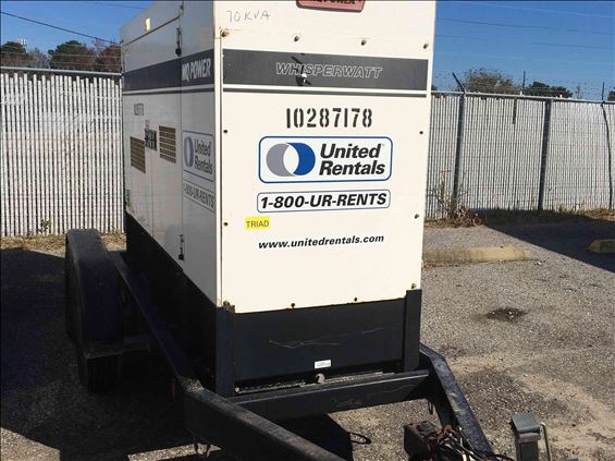2014 Multiquip DCA70SSJU4I Diesel Generator