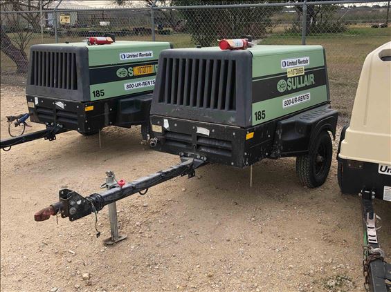 2018 Sullair 185DPQ-KU Air Compressor