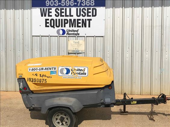 2015 Atlas Copco XAS185KD7 IT4 Air Compressor
