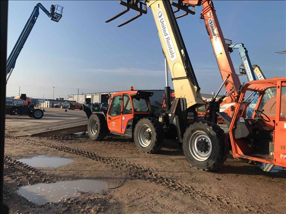 2016 JLG 1255 Rough Terrain Forklift