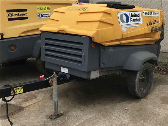 2015 Atlas Copco XAS185KD7 IT4 Air Compressor