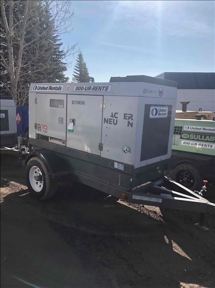 2014 Wacker Neuson G 70 Diesel Generator