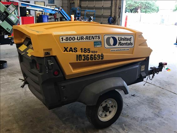 2015 Atlas Copco XAS185KD7 IT4 Air Compressor