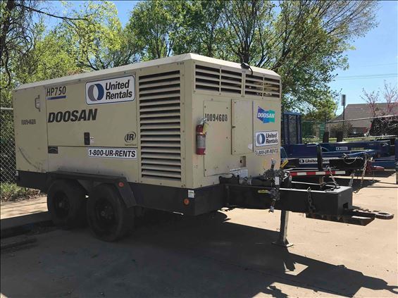 2012 Doosan HP750WCU Air Compressor