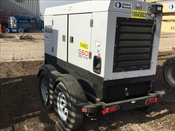 2017 Wacker Neuson G50 T4F Diesel Generator