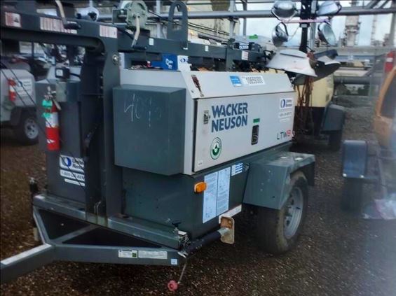 2017 Wacker Neuson LTW8K Towable Light Tower