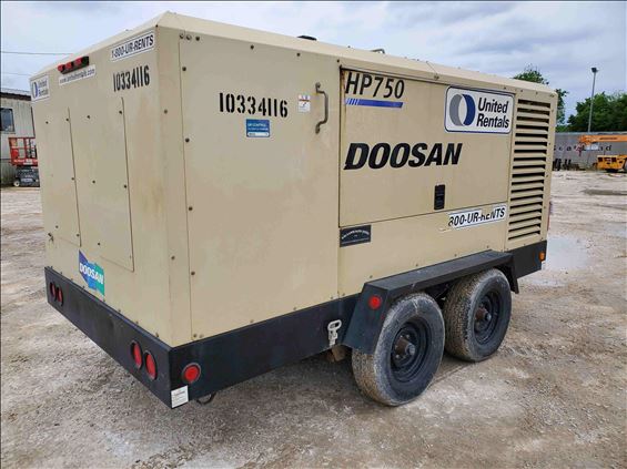 2015 Doosan HP750WCU-T4F Air Compressor