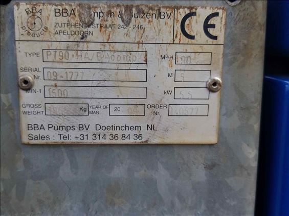 2013 Hatz Diesel 6PWDHS1D81ZSK Pump