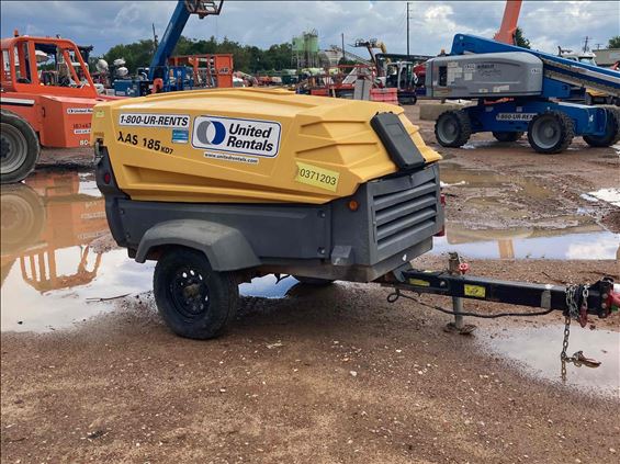 2015 Atlas Copco XAS185KD7 IT4 Air Compressor