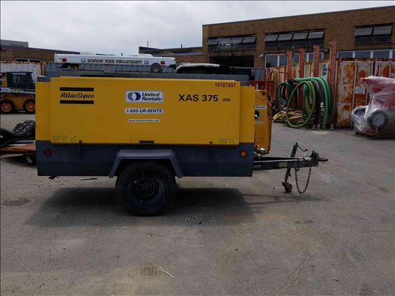 2013 Atlas Copco XAS375JD Air Compressor