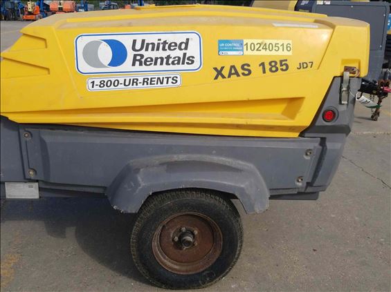 2014 Atlas Copco XAS185JD Air Compressor