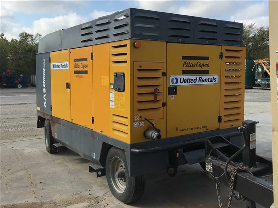 2010 Atlas Copco XAS1600CD6 Air Compressor