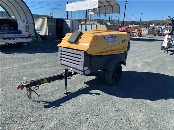 2014 Atlas Copco XAS185JD Air Compressor