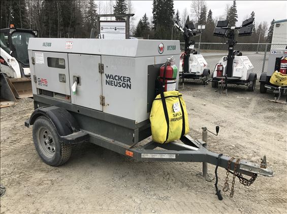 2014 Wacker Neuson G 25 Diesel Generator