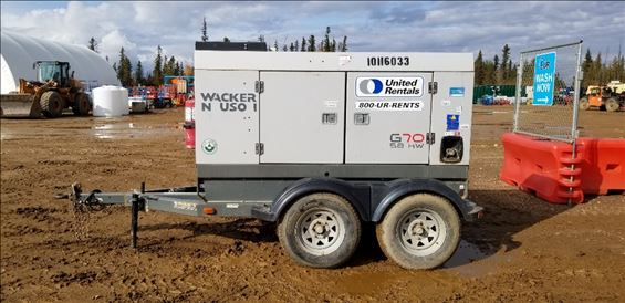 2013 Wacker Neuson G 70 Diesel Generator