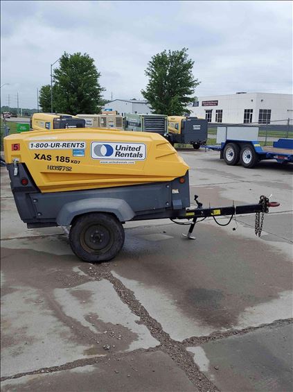 2015 Atlas Copco XAS185KD7 IT4 Air Compressor