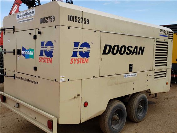 2013 Doosan HP915WCU-FX-T3 Air Compressor