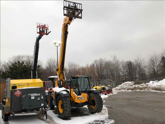 2014 JCB 507-42 Rough Terrain Forklift