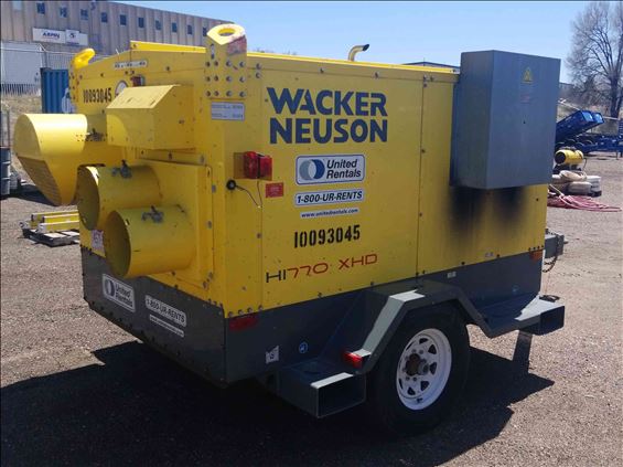 2012 Wacker Neuson HI770XHD Heater