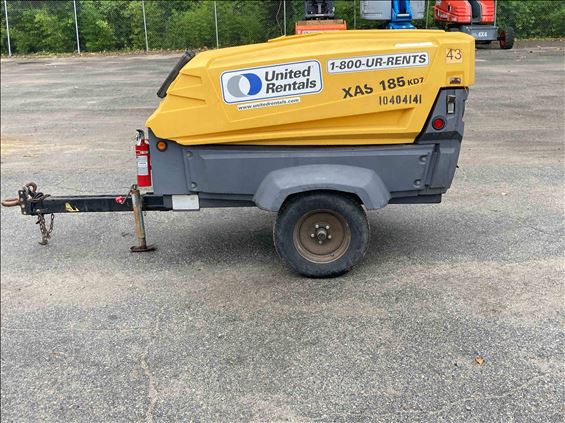 2015 Atlas Copco XAS185KD7 IT4 Air Compressor