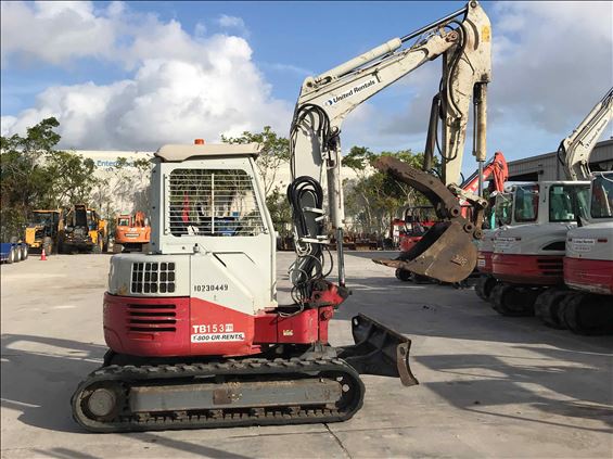 2014 Takeuchi TB153FR Mini-Excavator
