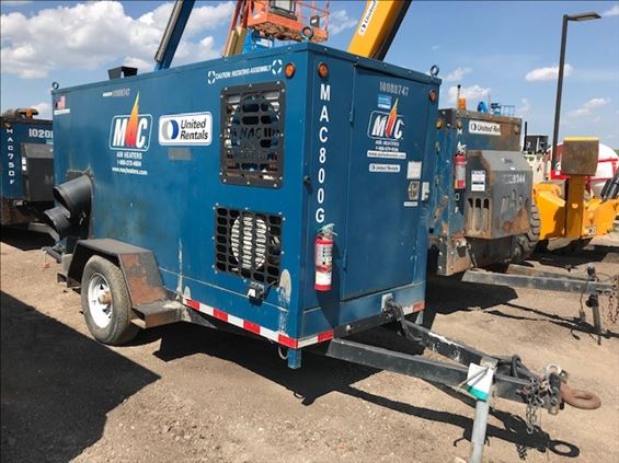 2012 Generac MAC800G Heater