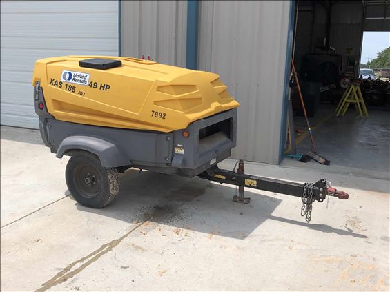 2014 Atlas Copco XAS185 Air Compressor