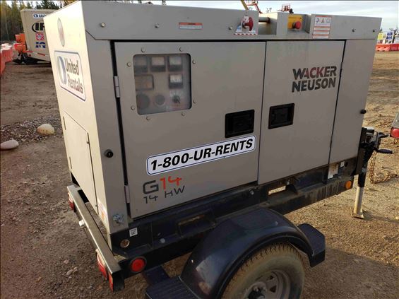 2017 Wacker Neuson G-14 Portable Generator