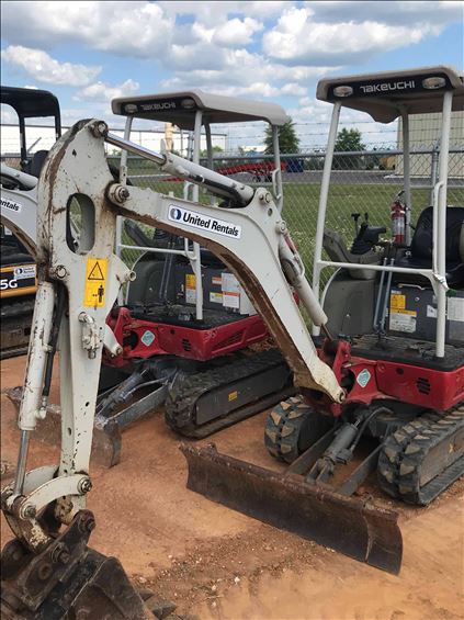 2015 Takeuchi TB216 Mini-Excavator