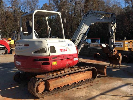 2015 Takeuchi TB260 Mini-Excavator
