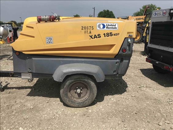2015 Atlas Copco XAS185 Air Compressor