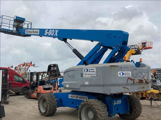 2014 Genie S-80X Boom Lift